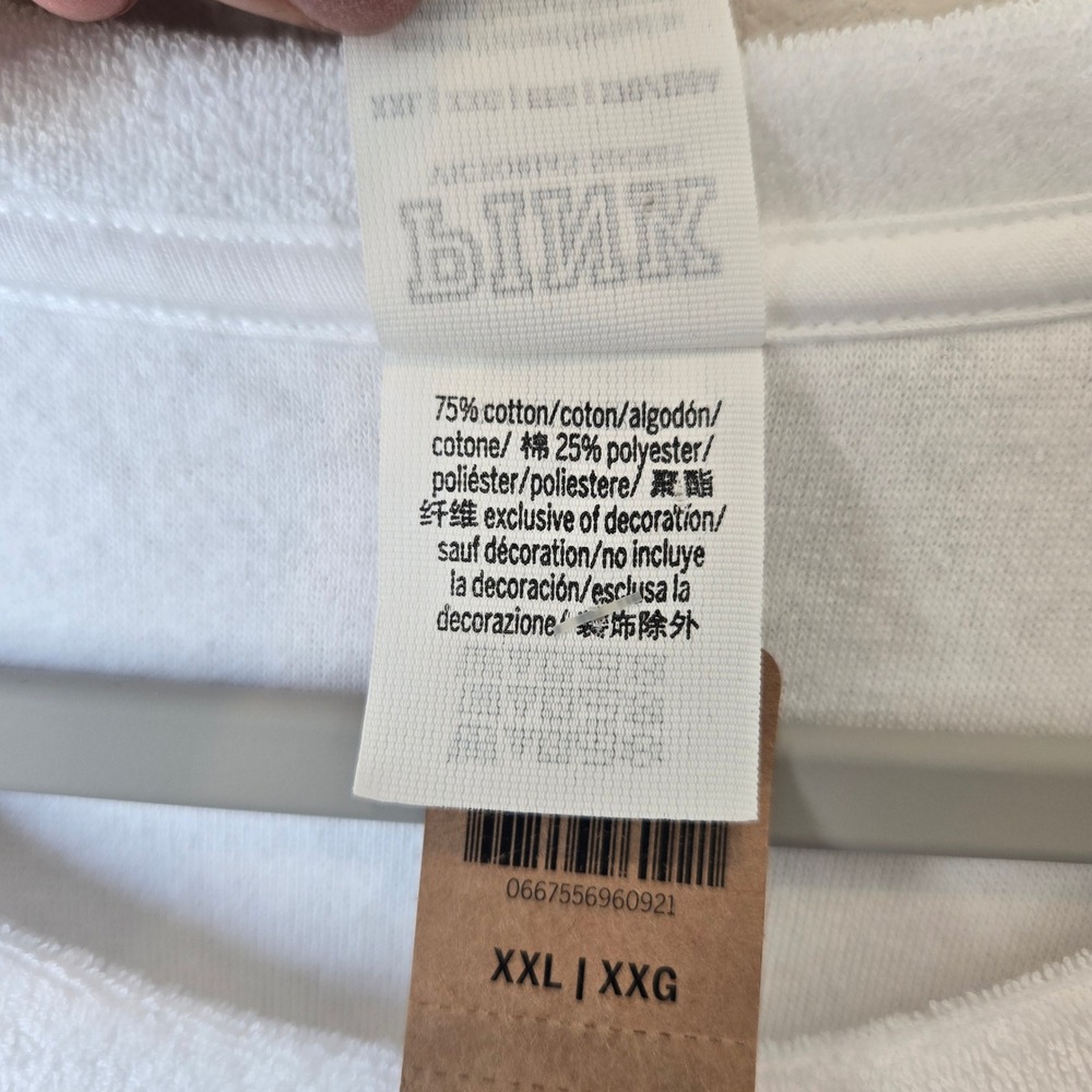 NWT PINK Victoria's Secret White Terry Cloth Dress XXL Swimwear Beachwear - Picture 4 of 9